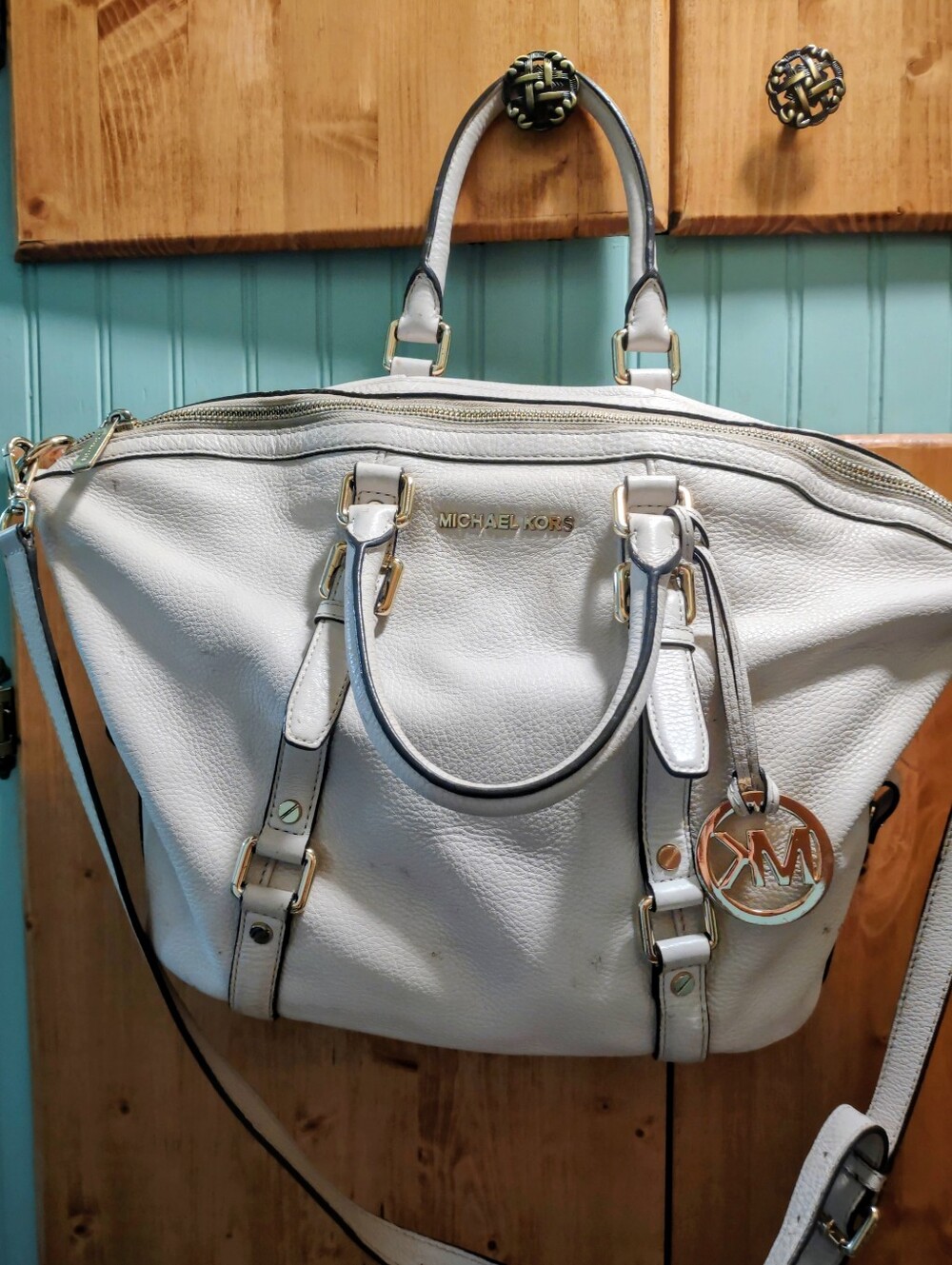 Michael Kors Off White Purse